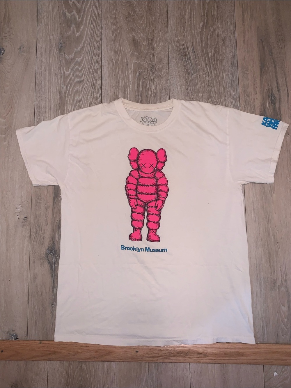 KAWS "What Party" Brooklyn Museum T-Shirt Size: Large